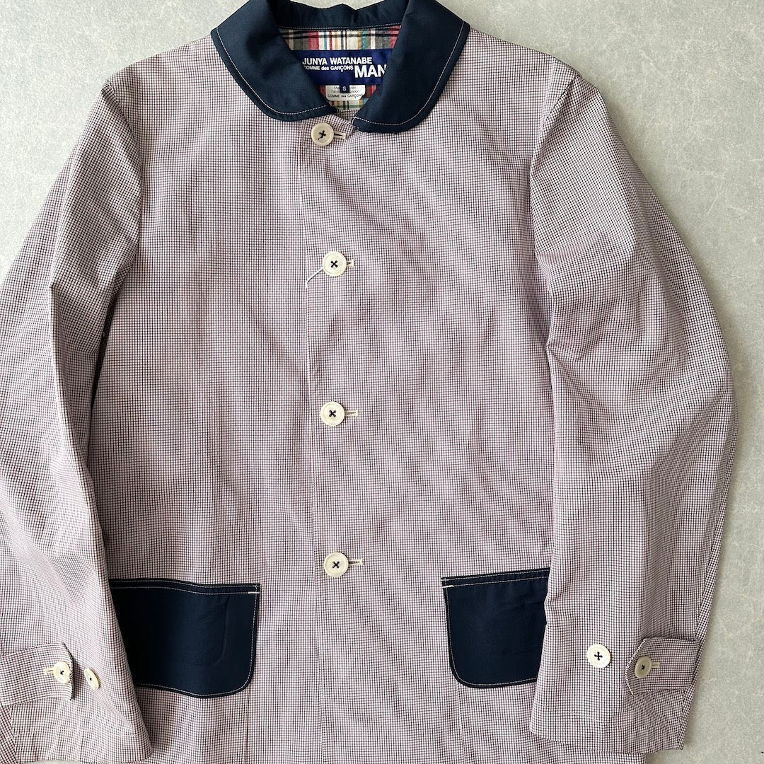 JUNYA WATANABE COMME des GARCONS MAN】美品 ギンガムチェック