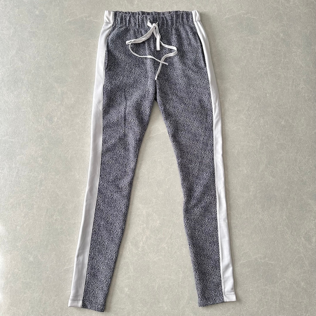 サイドラインスポーティブ総柄パンツ 総柄 S 古着 メンズ