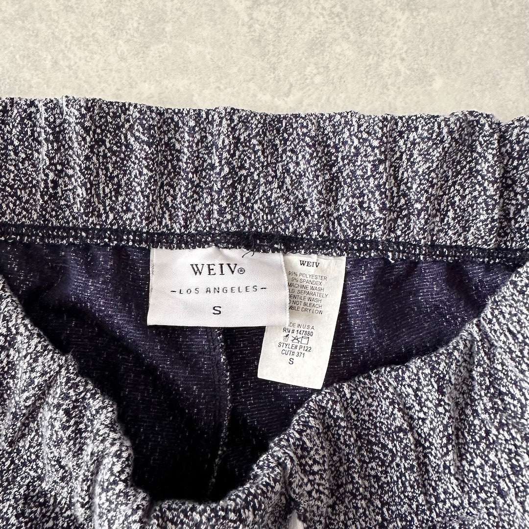 サイドラインスポーティブ総柄パンツ 総柄 S 古着 メンズ