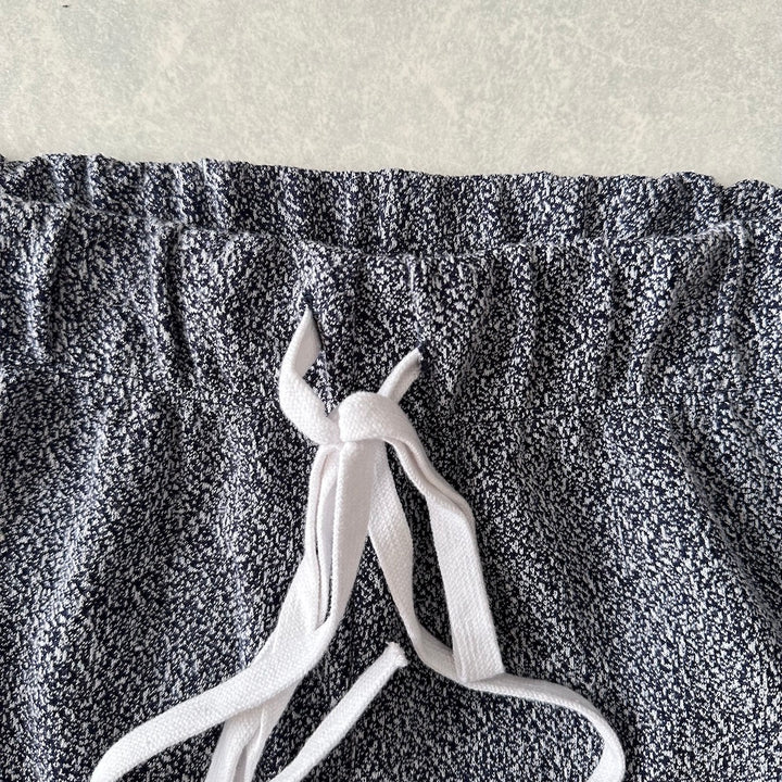 サイドラインスポーティブ総柄パンツ 総柄 S 古着 メンズ