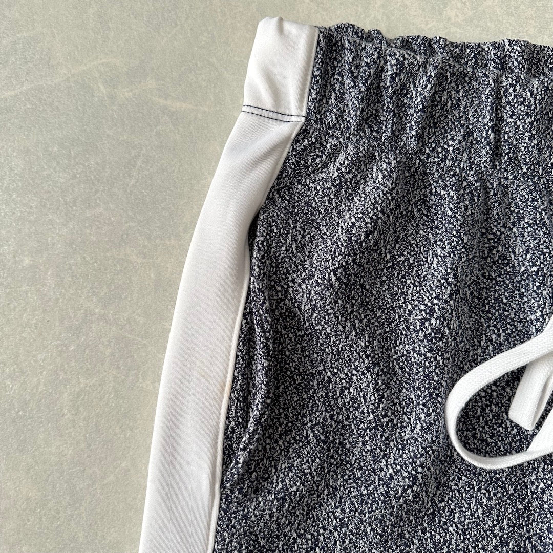 サイドラインスポーティブ総柄パンツ 総柄 S 古着 メンズ