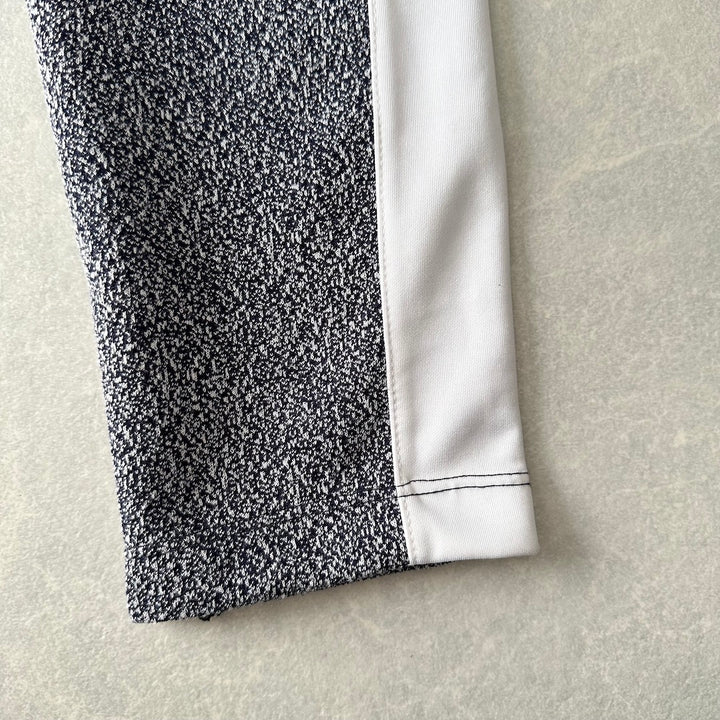 サイドラインスポーティブ総柄パンツ 総柄 S 古着 メンズ