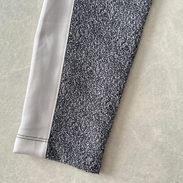 サイドラインスポーティブ総柄パンツ 総柄 S 古着 メンズ