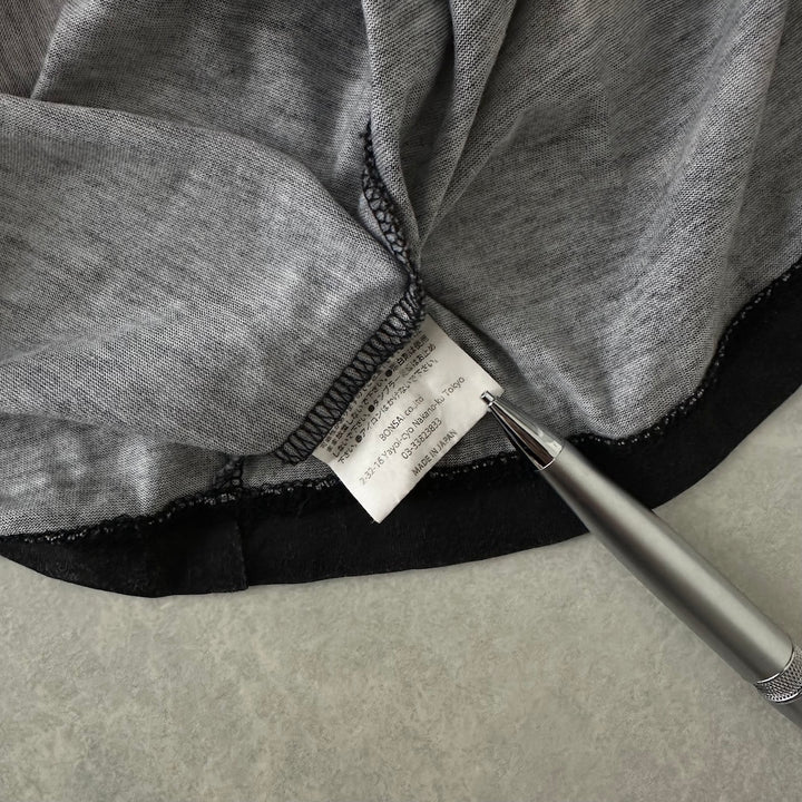 フォトプリント半袖Tシャツ 総柄 M 古着 メンズ