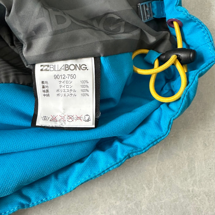 【BILLABONG】マルチカラーアウトドアマウンテンパーカー マルチ L 古着 メンズ