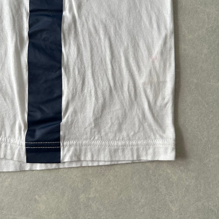 【COMME des GARCONS HOMME】マルチストライプ柄半袖Tシャツ ストライプ S 古着 メンズ