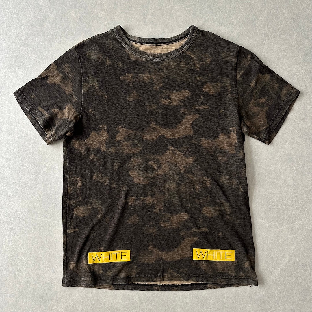 迷彩柄カモフラージュバックプリント半袖Tシャツ カモフラ柄 XXL 古着 メンズ