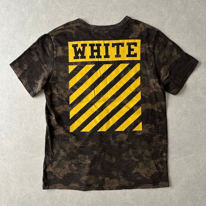 迷彩柄カモフラージュバックプリント半袖Tシャツ カモフラ柄 XXL 古着 メンズ