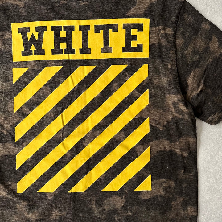 迷彩柄カモフラージュバックプリント半袖Tシャツ カモフラ柄 XXL 古着 メンズ