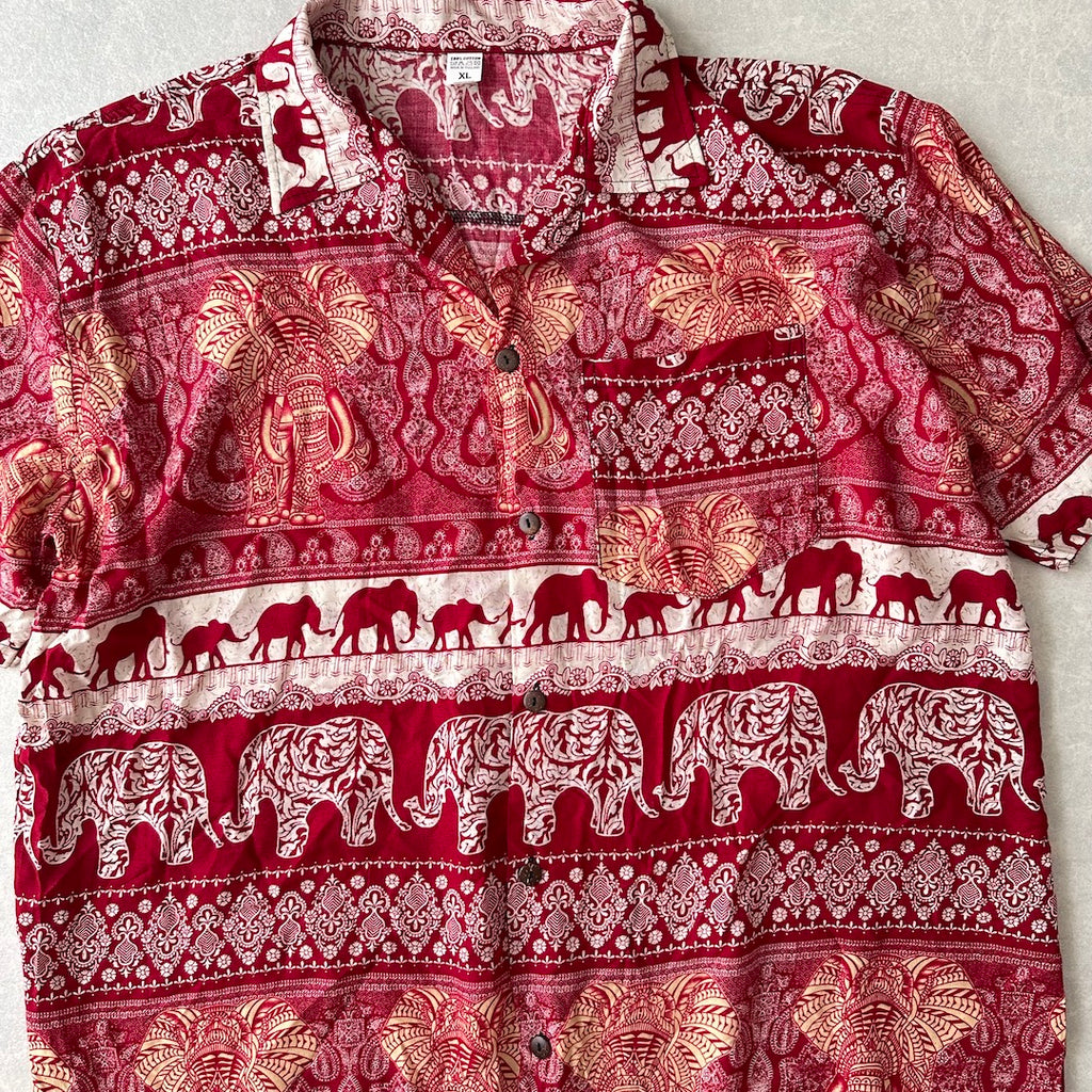 Sapporo Otani レッド　半袖 Sapporo Otani レッド 半袖 SRIXON スリクソン 半袖ポロシャツ レッド