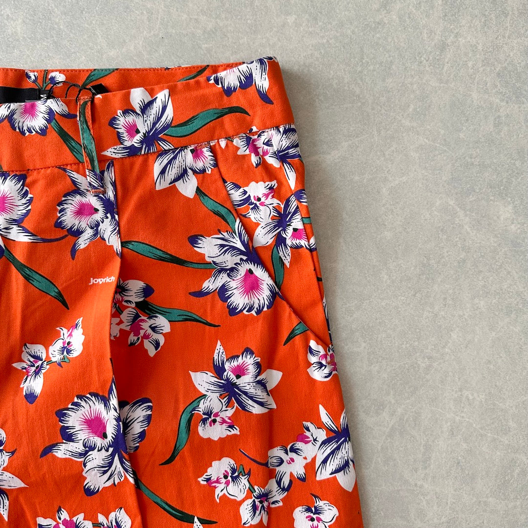 【JOYRICH】未使用品 花柄ショートパンツ 総柄 M 古着 メンズ