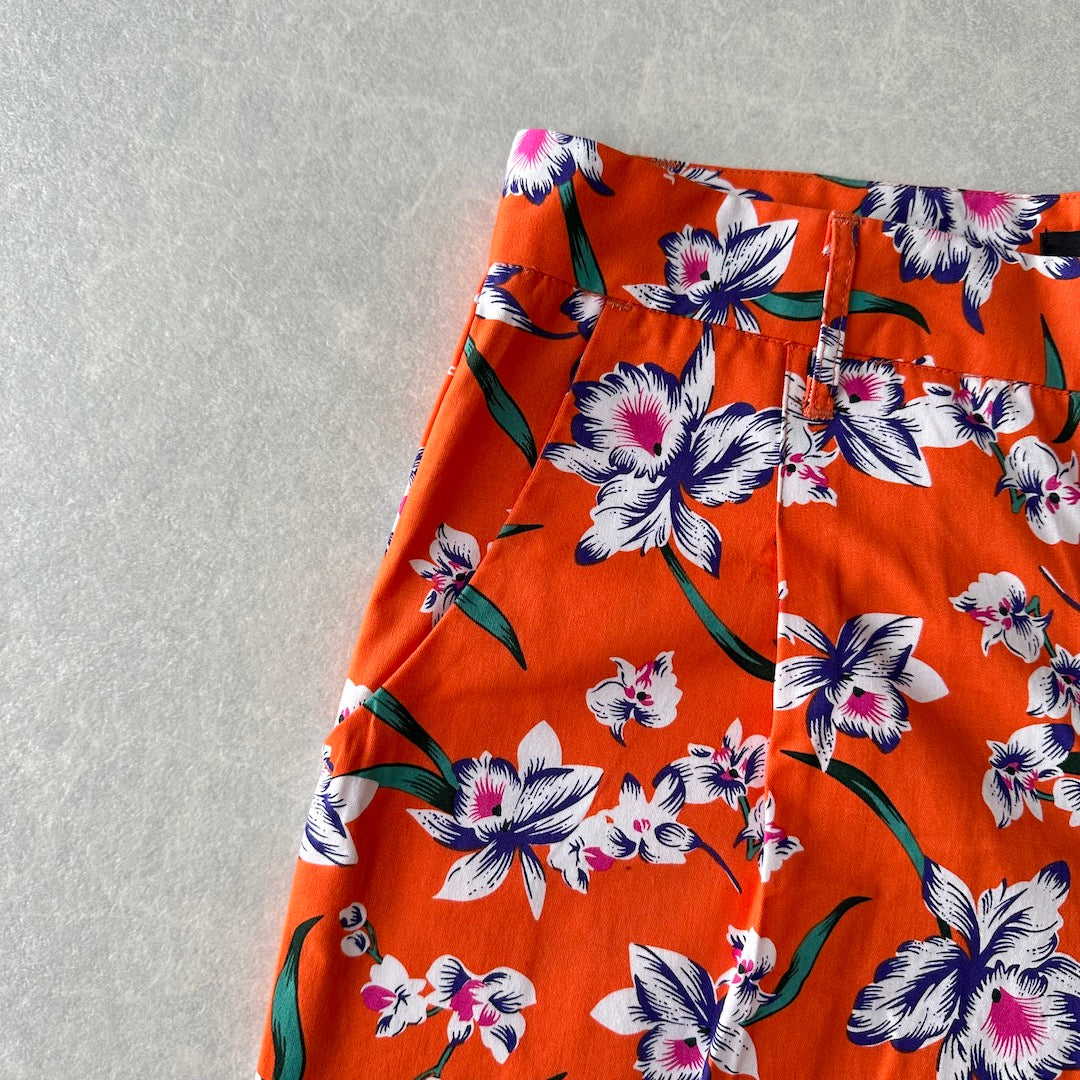【JOYRICH】未使用品 花柄ショートパンツ 総柄 M 古着 メンズ
