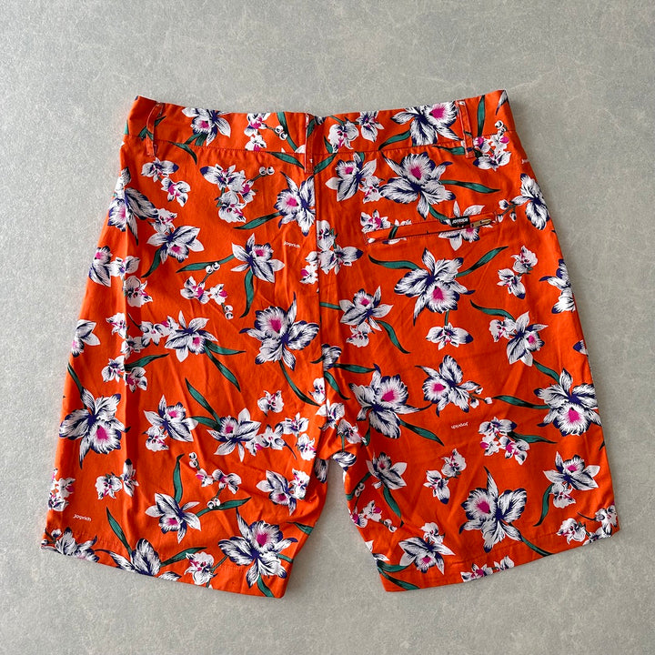 【JOYRICH】未使用品 花柄ショートパンツ 総柄 M 古着 メンズ