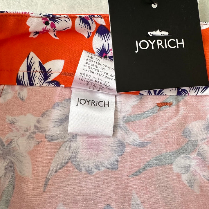 【JOYRICH】未使用品 花柄ショートパンツ 総柄 M 古着 メンズ