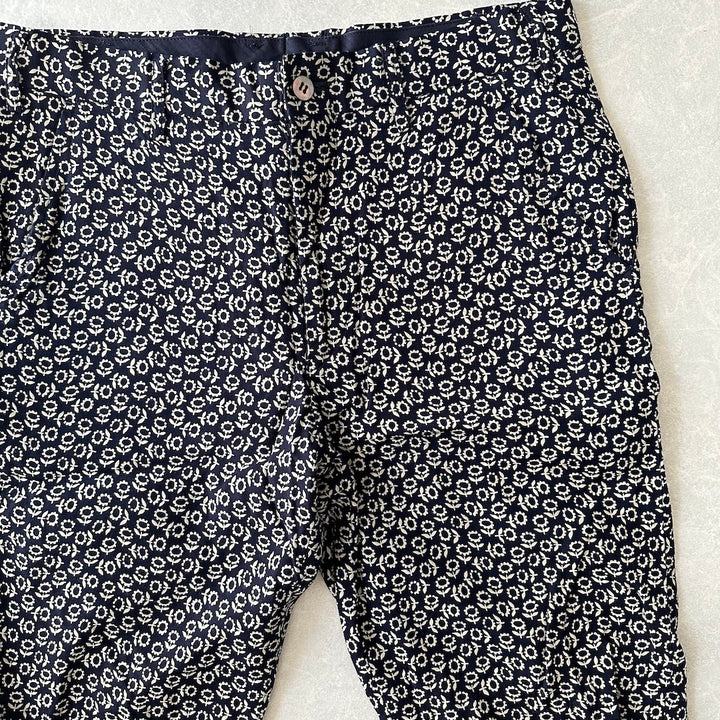 【COMME des GARÇONS HOMME】花柄プリントショートパンツ 総柄 XS 古着 メンズ