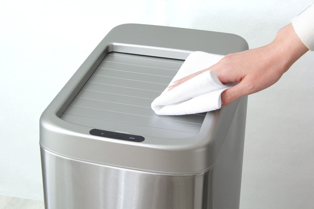シャッター式50L自動開閉ゴミ箱【ROCO】